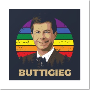 Pete Buttigieg Posters and Art